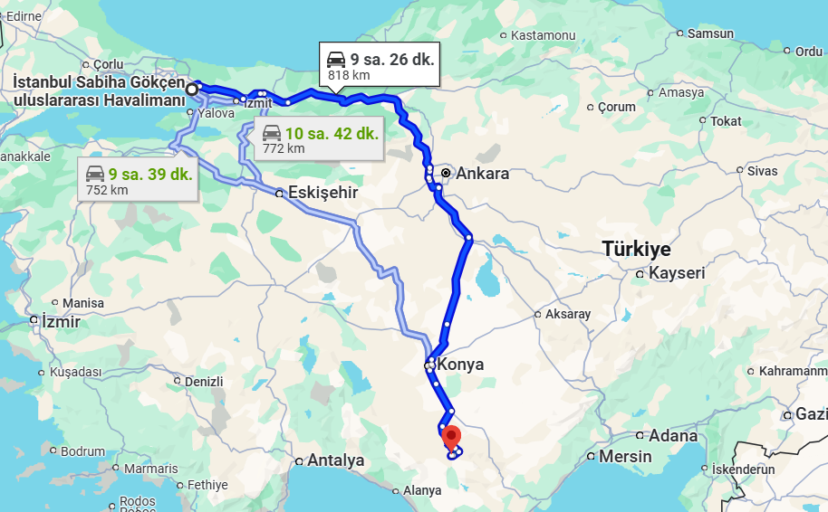 KONYA HADİM GÖYNÜKKIŞLA KÖYÜNDE 3.022 M² TARLA SATILIKTIR. - KONYA HADİM fotoğraf 8